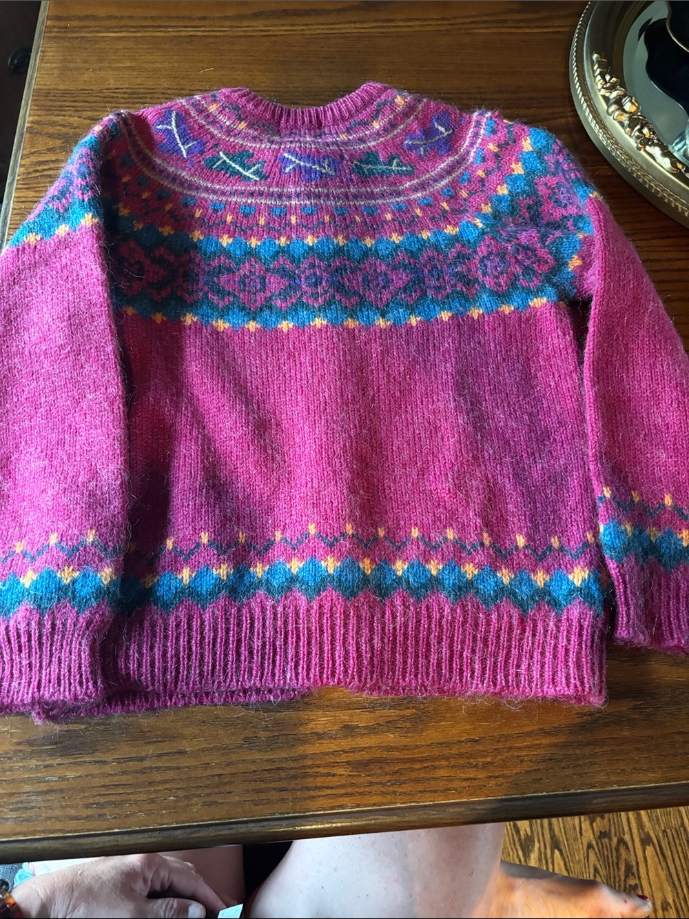 Vintage Woolrich Wool/Mohair Cardigan M. 90's vibes - Picture 5 of 6